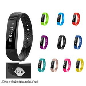 Custom Fitness Tracker Watch Wristband, 9 3/8" L x 3/5" W x 3/8" H