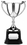Custom Swatkins Endurance 2 Patterned Handle Cup Award (16.75"), Price/piece