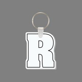 Custom Key Ring & Punch Tag - Letter "R"