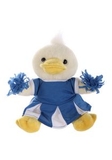 Custom Soft Plush Duck With Cheerleader Outfit 8