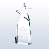 Custom Triumphant Star Award (Clear), 9