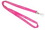 Custom Hot Pink Polyester Lanyards 1/2" (12 Mm) Wide, Price/piece