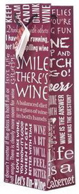 Custom The Everyday Wine Bottle Gift Bag Collection (Wine Expressions), 4 7/8" W x 14 3/16" H
