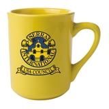 Custom 8.5 Oz. Vitrified Toledo Cup (Lemon Yellow)