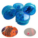 Custom Plastic LED Flashing YoYo Ball, 2 1/4