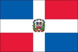 Custom Dominican Republic w/ Seal Nylon Outdoor UN O.A.S Flags of the World (5'x8')