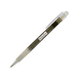 Custom Retractable Stick Pen w/Frost White Grip