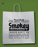 Custom White Shopping Bag (16