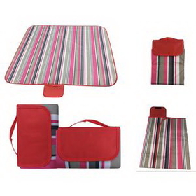Custom Folding Picnic Blanket, 7" W x 9 4/5" L x 2" H