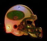 Custom Football Helmet Flash Lapel Pins