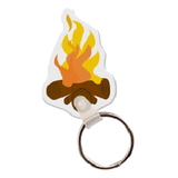 Custom Campfire Key Tag