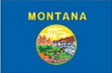 Custom Nylon Montana State Indoor/ Outdoor Flag (2'x3')