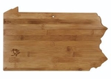 Custom Pennsylvania State Serving And Cutting Board, 16
