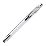 Custom Fusion Metal Stylus Pen - Silver