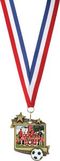 Custom Stardust Soccer Medal 1.75