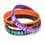 Custom Color Filled Wristbands/Debossed Ink Filled, 8" L X 0.50" W, Price/piece