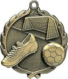 Custom Sculptured Soccer Medal 1.75