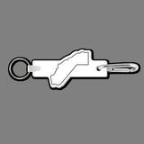 Custom California State Key Clip