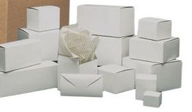 Custom White Giftware Box (12"x6"x6")