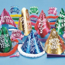Blank Happy New Year Cabaret Party Kit For 50