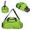 Custom Travel Urban Duffel Bags, 18 1/2" L x 9 7/8" W x 9" H, Price/piece