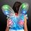 Blank Blinking White LED Fairy Wings, 14.5" H X 20.5" W, Price/piece