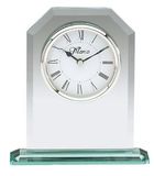 Blank Glass Award w/ Quartz Movement Clock (4 3/4