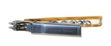 Custom Castello Corkscrew Set W/ Natural Aluminum Handle & Leather Pouch, 4 3/4