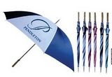 Custom 2-Tone Wind-Proof Golf Umbrella w/ Steel Shaft (58