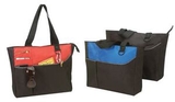 Custom Modern Zipper Tote Bag (15-1/2