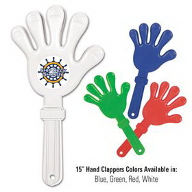 15" Giant Hand Clapper w/ Custom Printed Decal