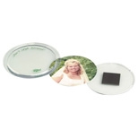 Custom Snap-In Magnetic Disc Picture Frame for 2 7/8