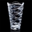 Custom Bazzani Crystalline Vase, 10 3/4" H, Price/piece