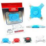 Custom 4 In 1 USB Charge Spinner, 2.95