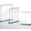 Custom Starfire Clear Glass Horizontal Rectangular W/ Base (Screen), Price/piece