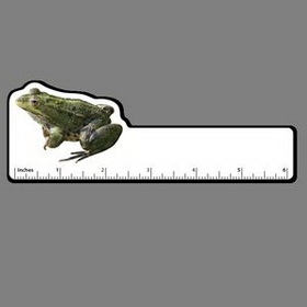 Custom 6" Ruler W/ Full Color Frog