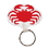 Custom Crab Animal Key Tag, Price/piece