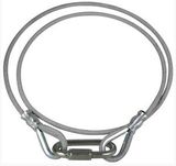 Blank Silver Rope Retainer Ring for 10 1/2