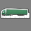 Custom 6" Ruler W/ Full Color Green Semi-Truck, Price/piece