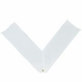 Blank Rp Series Domestic Neck Ribbon W/Eyelet (White), 30