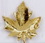 Custom Maple Leaf Stock Cast Pin, Price/piece