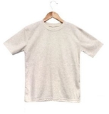 Custom The Laughing Giraffe® Toddler Oatmeal Short Sleeve T-Shirt w/Crew Neck