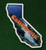 Custom 3.1-5 Sq. In. (B) Magnet - State of California, 30mm Thick