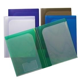 Custom 6 Pocket Presentation Folder, 9 1/4" W x 12" H x 3/8" D