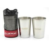 Custom High Quality Stainless Steel Drinking Cup Set, Including Four 11 Oz/330 Ml Cups