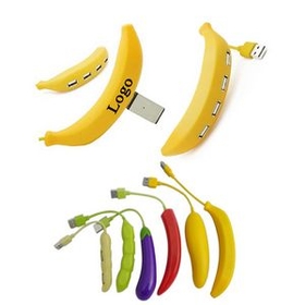 Custom Creative Fruit Vegetable Shape Design USB 2.0 Hub Splitter