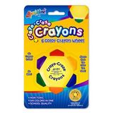 Blank 1 Pack Crayo-Craze Six Color Crayon Wheel