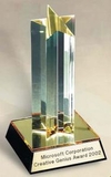 Custom Gold Super Single Star Acrylic Column Series (small), 7