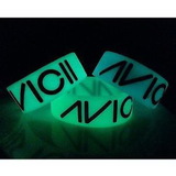 Custom Glow in the Dark Printed Wristband - Embossed (10 Day Delivery), 8
