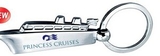 Custom Metal Cruise Ship Keychain